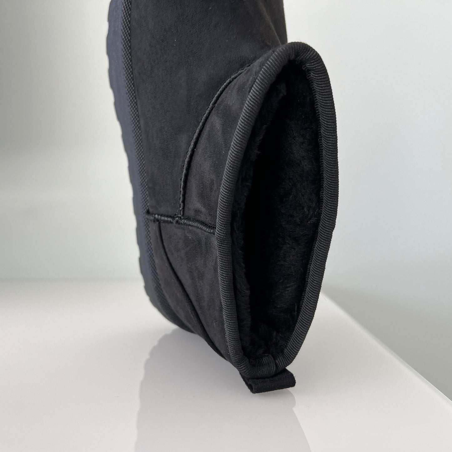 Botitas marca Negras calidad premium con pelo interior para el frío