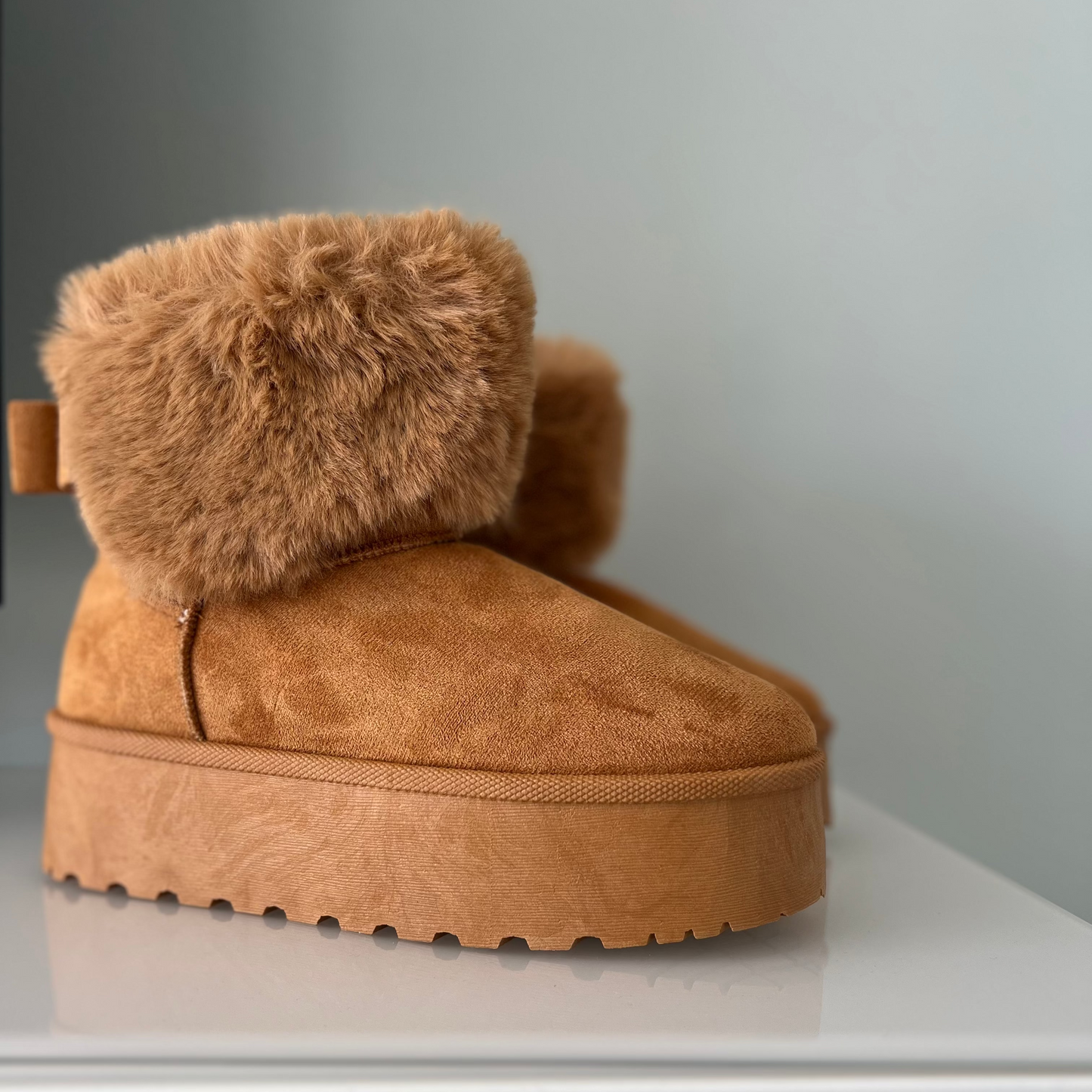 Botitas marca Camel calidad premium con pelo interior para el frío modelo polar