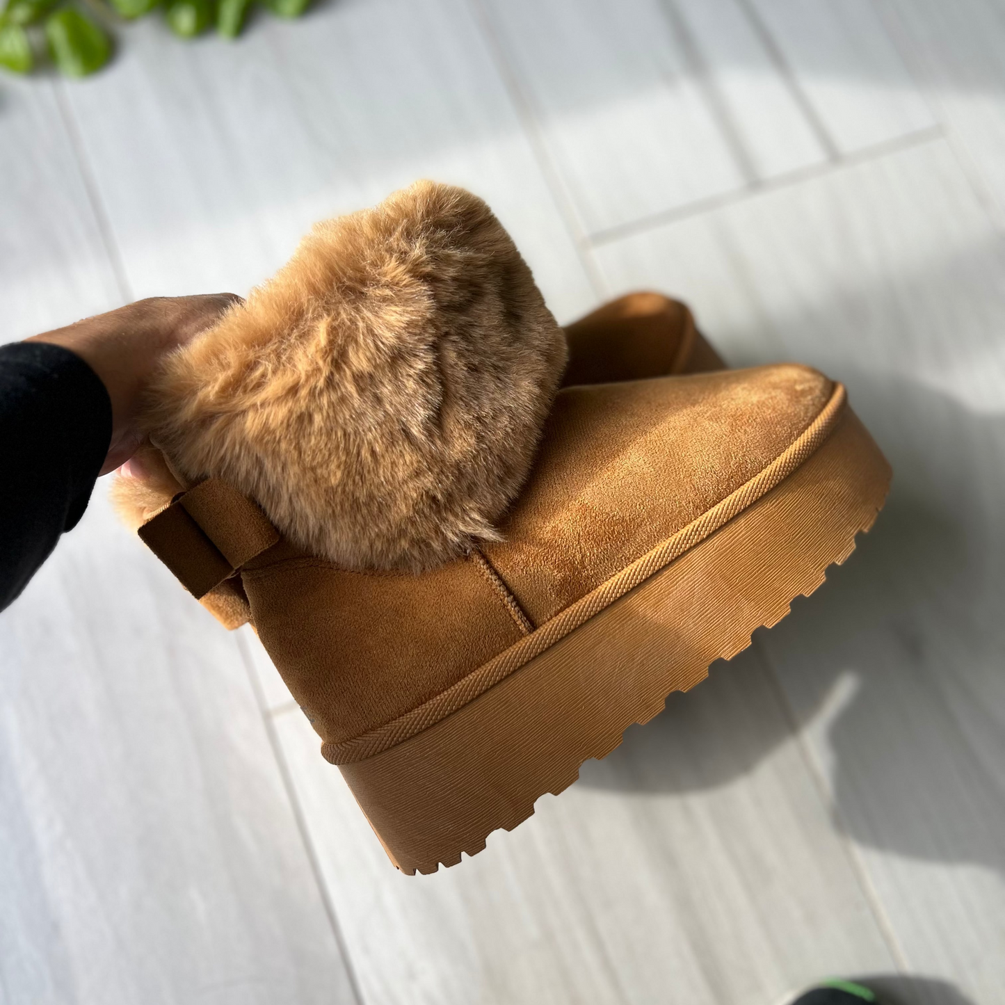 Botitas marca Camel calidad premium con pelo interior para el frío modelo polar