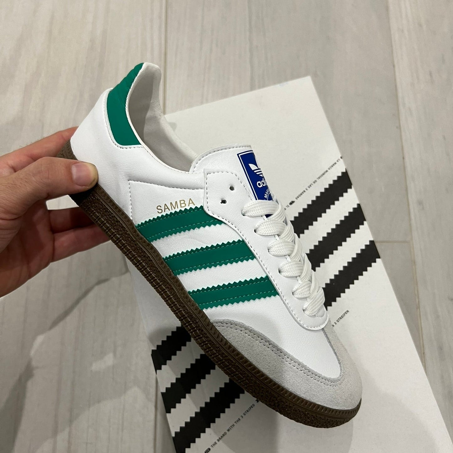 Zapatillas A. Samba blancas con colores  (Varios colores) Últimas tallas