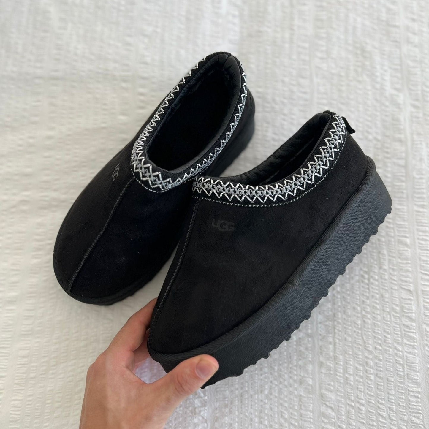 Zuecos tendencia con pelo interior UGG (Varios colores) hay Camel 36 y 38