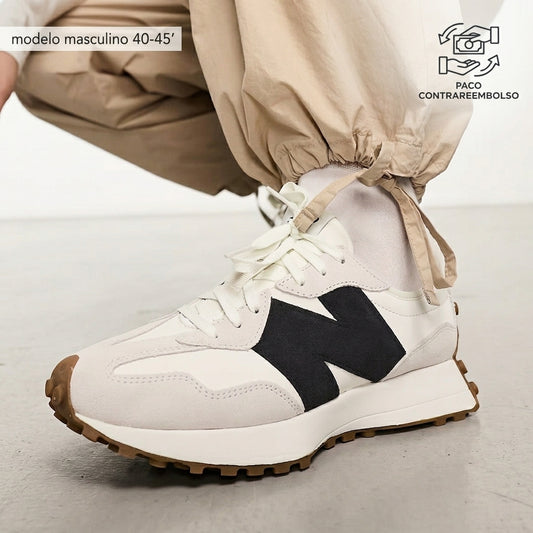 Zapatillas con la N en negra Hombre Tallas 40-45